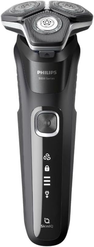 Barbeador Elétrico Masculino Philips SkinIQ S5898/17 Uso Seco e Molhado com Aparador de 5 Alturas