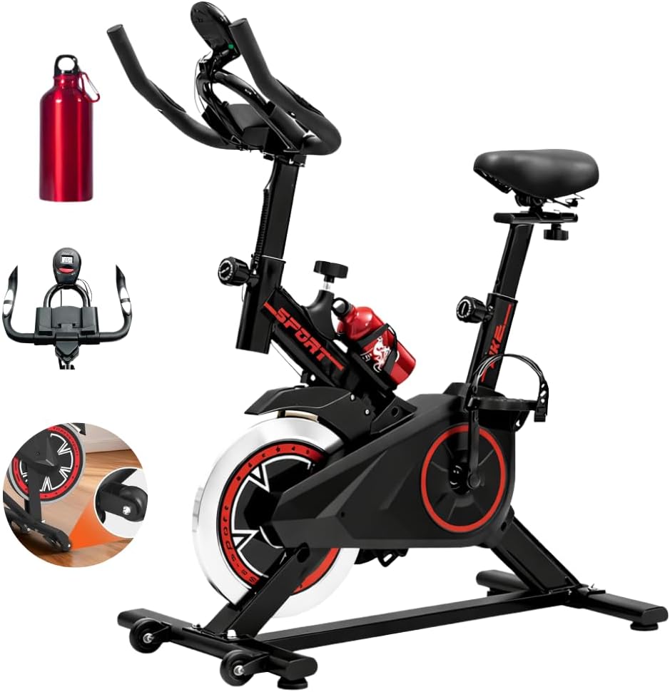 Bicicleta Ergométrica Bike Spinning Ajustável e Silenciosa - Linha Fitness Premium