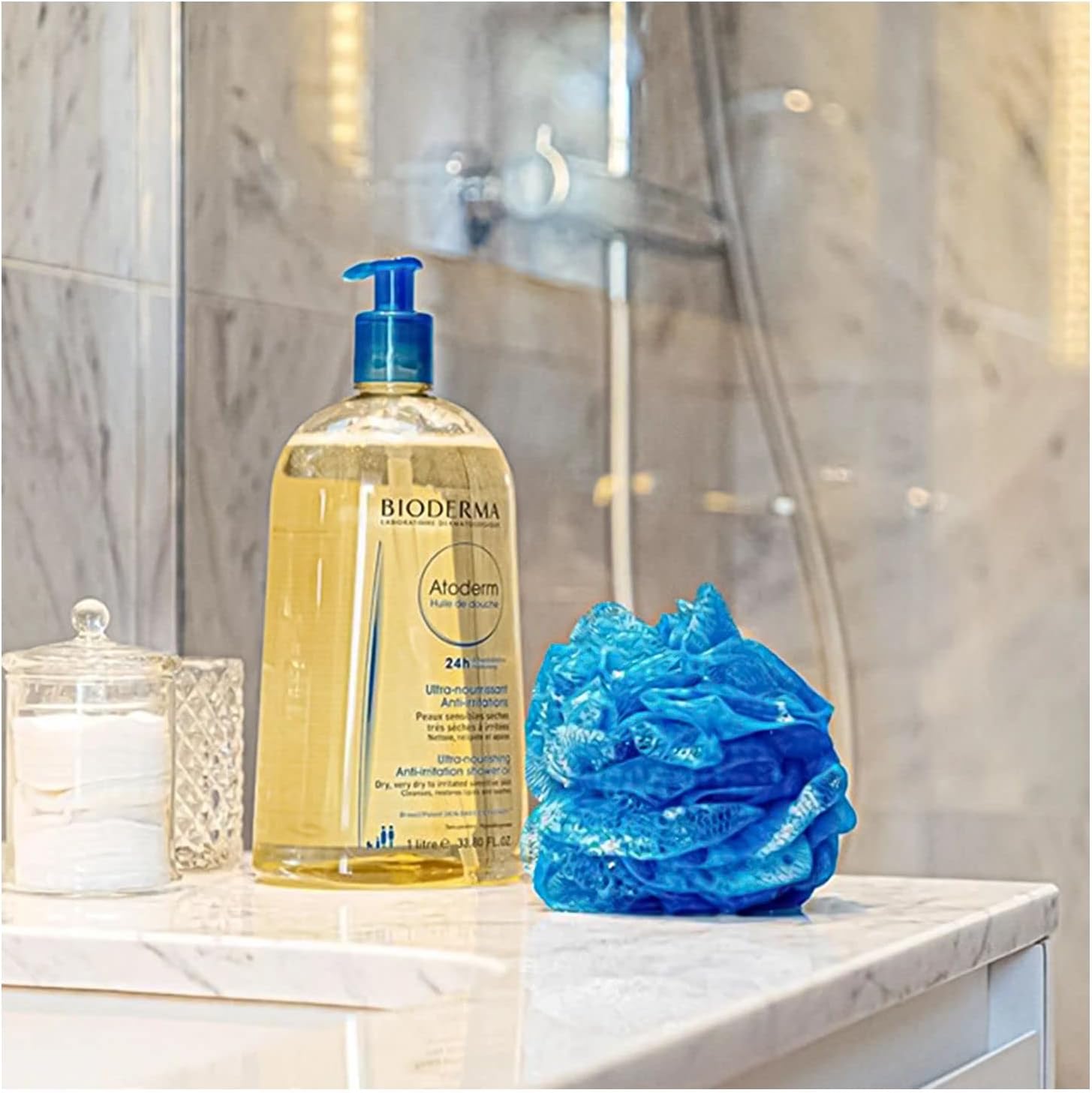 Bioderma Atoderm Óleo De Banho - 1 Litro - Higiene Hidratante Diária — foto 6