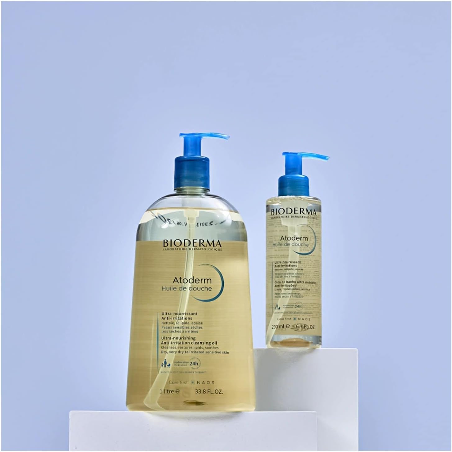 Bioderma Atoderm Óleo De Banho - 1 Litro - Higiene Hidratante Diária — foto 7