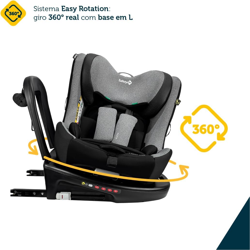 Cadeirinha para Auto Giro 360 Graus Isofix 0 a 36kg — foto 4