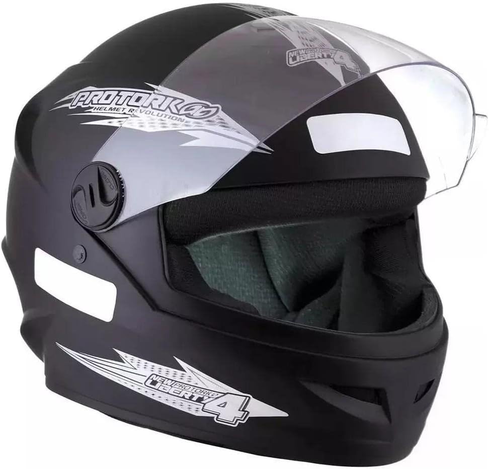 Capacete Fechado Pro Tork New Liberty 4 Solid Preto Fosco - Tam. 58