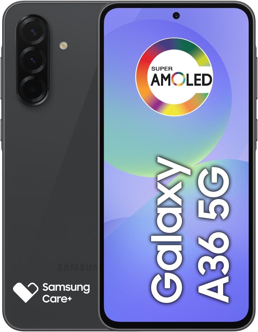Celular Samsung Galaxy A36 5G 256GB, 8GB RAM, Recursos AI (Preto)