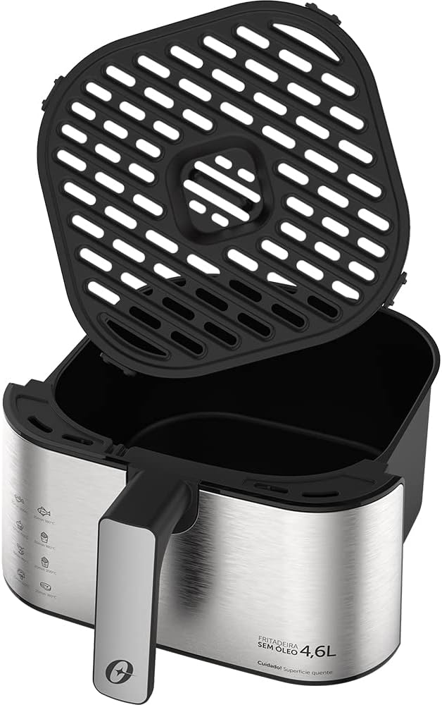 Grill Elétrico sem Óleo Multilaser 2000W com Termostato e Grelha Removível — foto 4