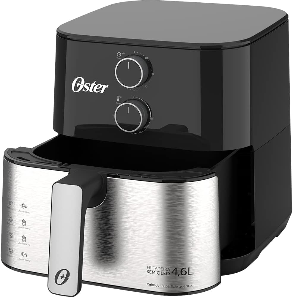 Grill Elétrico sem Óleo Multilaser 2000W com Termostato e Grelha Removível — foto 6