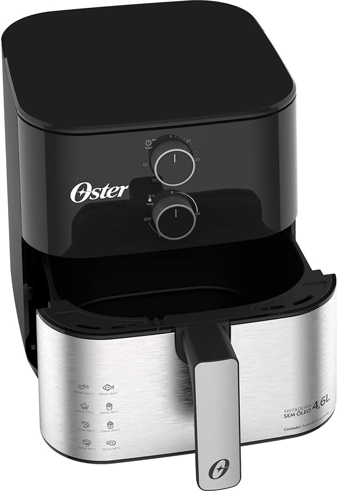 Grill Elétrico sem Óleo Multilaser 2000W com Termostato e Grelha Removível — foto 2