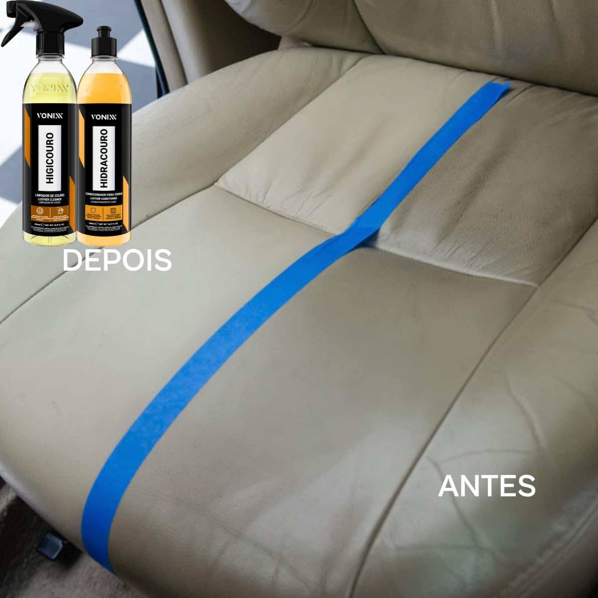 Kit Vonixx Hidracouro e Higicouro 500ml - Cuidados Automotivos — foto 2