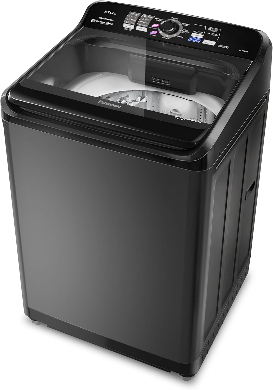 Lavadora de Roupas Panasonic 15kg Titânio 220V — foto 6