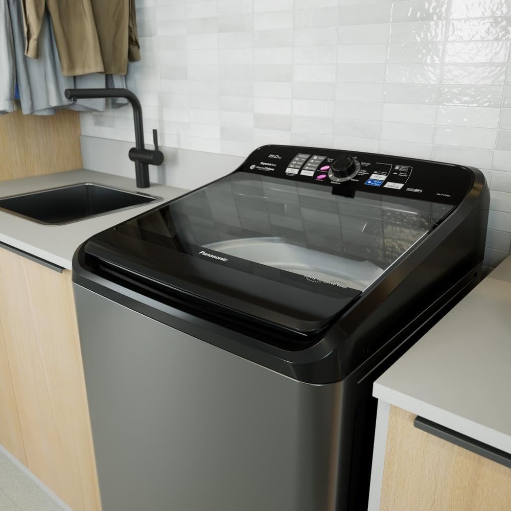 Lavadora de Roupas Panasonic 15kg Titânio 220V — foto 5