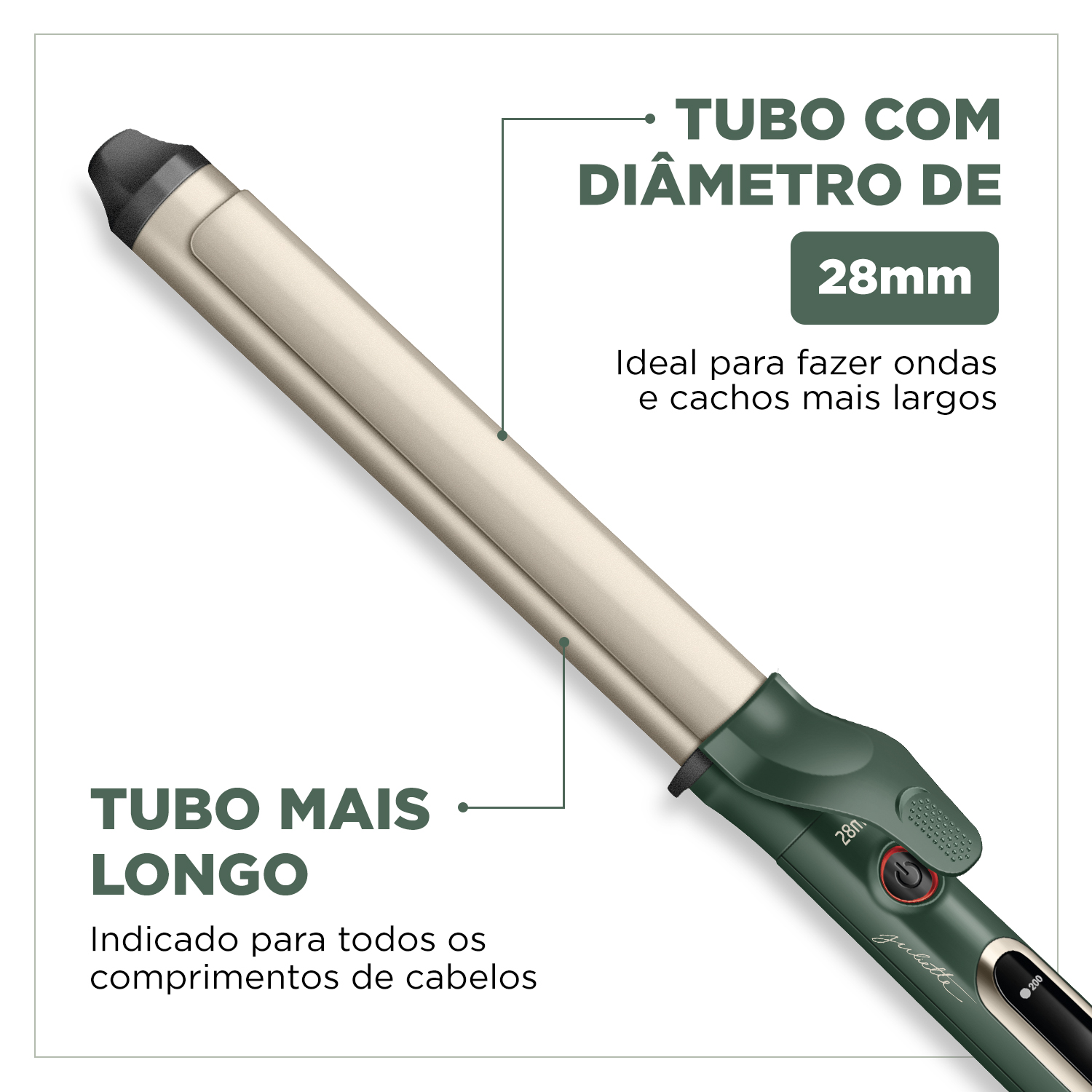 Modelador de Cabelo Mondial Quatro Elementos Cerâmica 200°C — foto 4