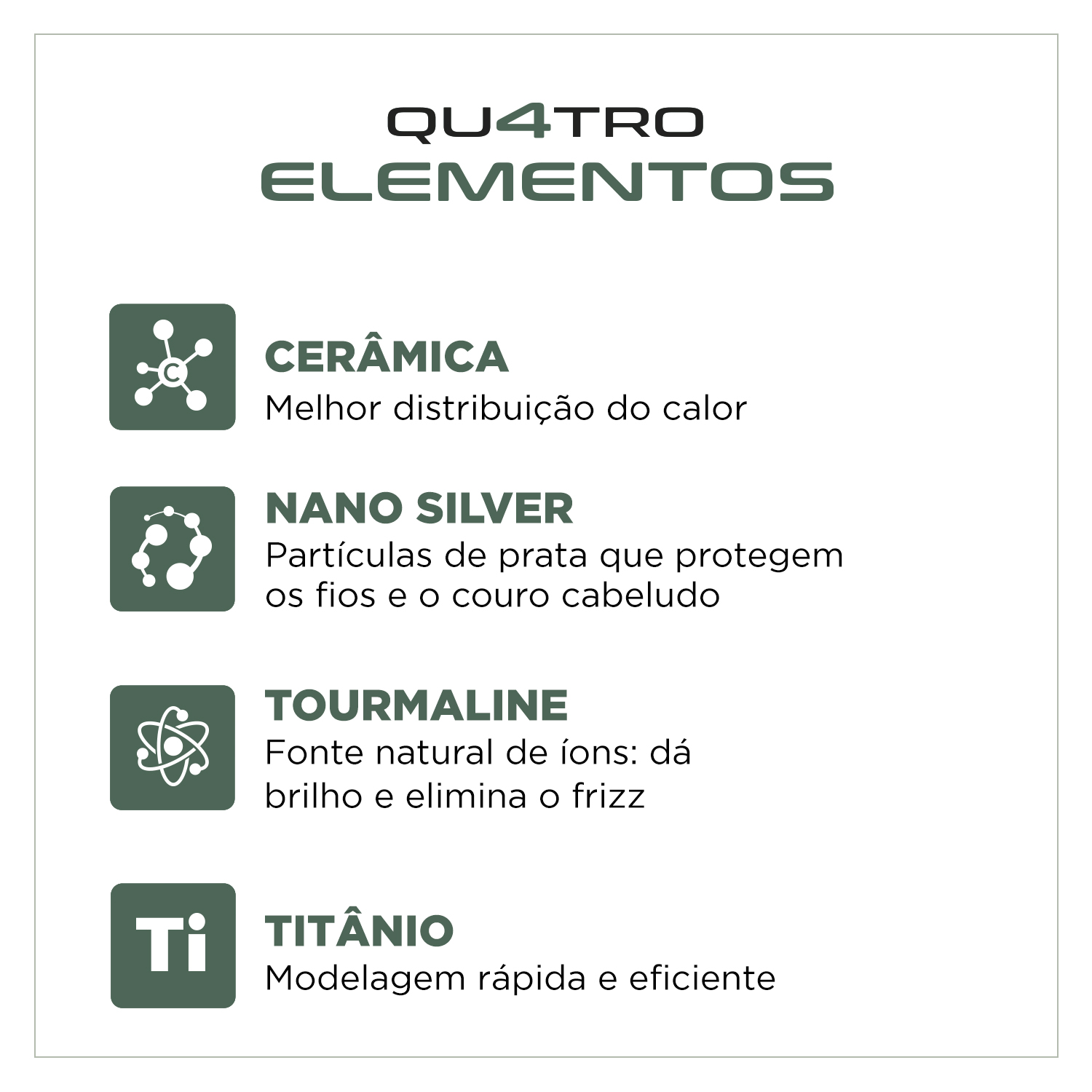 Modelador de Cabelo Mondial Quatro Elementos Cerâmica 200°C — foto 6