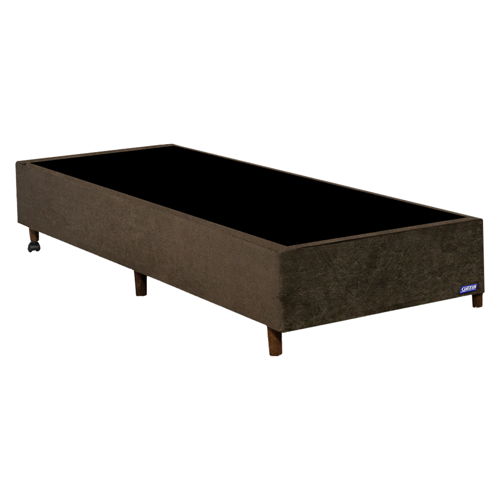 Base Cama Box Gazin Somie Suede Liso 27x79x198cm