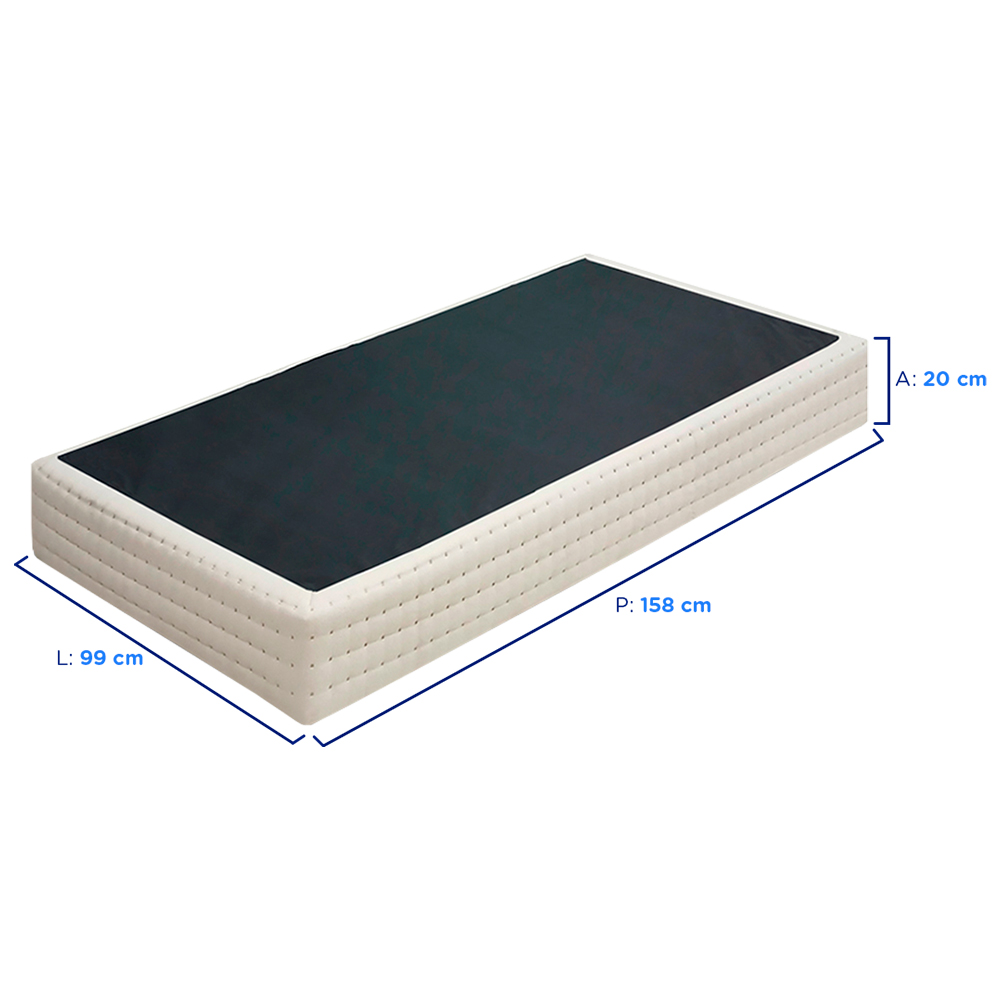Base Cama Box Gazin Universal Convencional Jaquard Bordado — foto 3