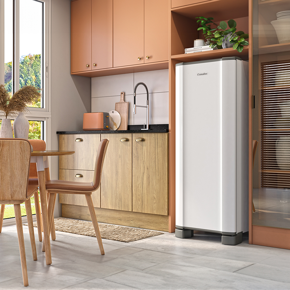 Geladeira Esmaltec 245L Cycle Defrost Inverter ROC31 Pro — foto 8