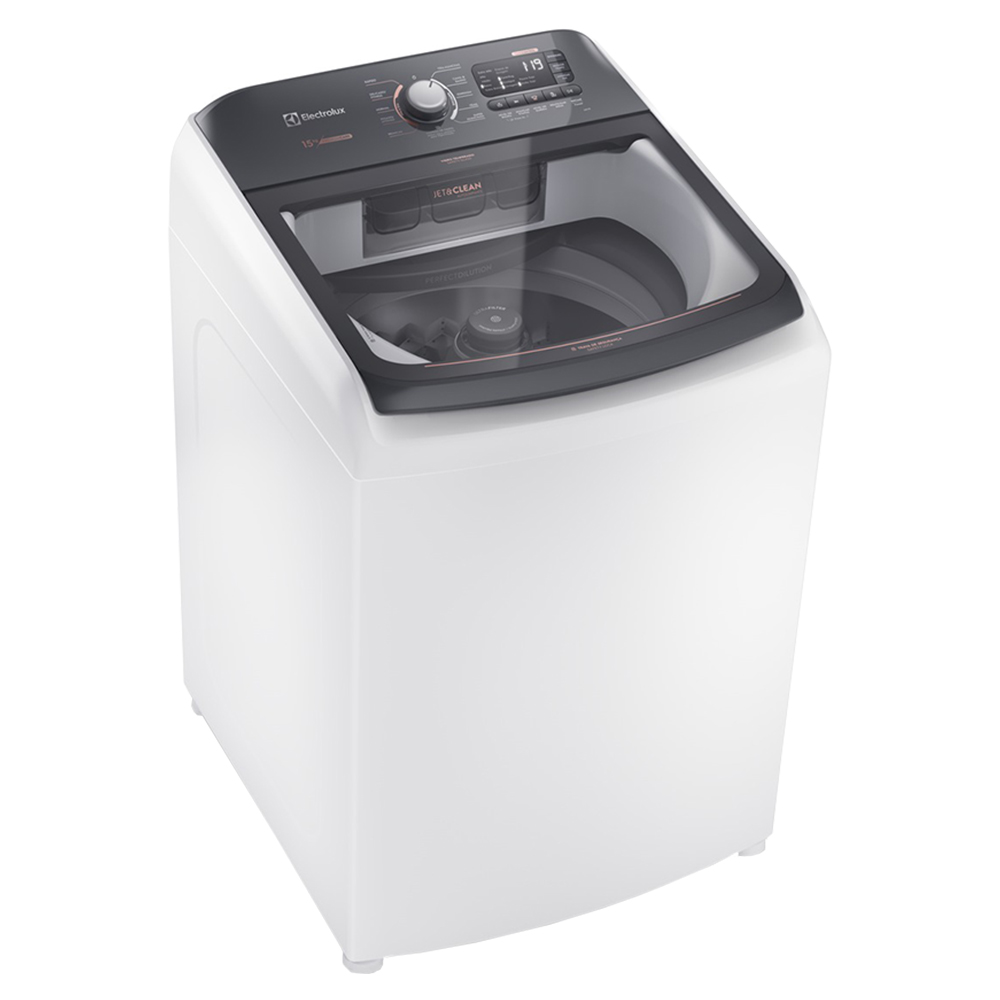 Máquina de Lavar Electrolux Premium Care com Cesto Inox 15kg LEC15