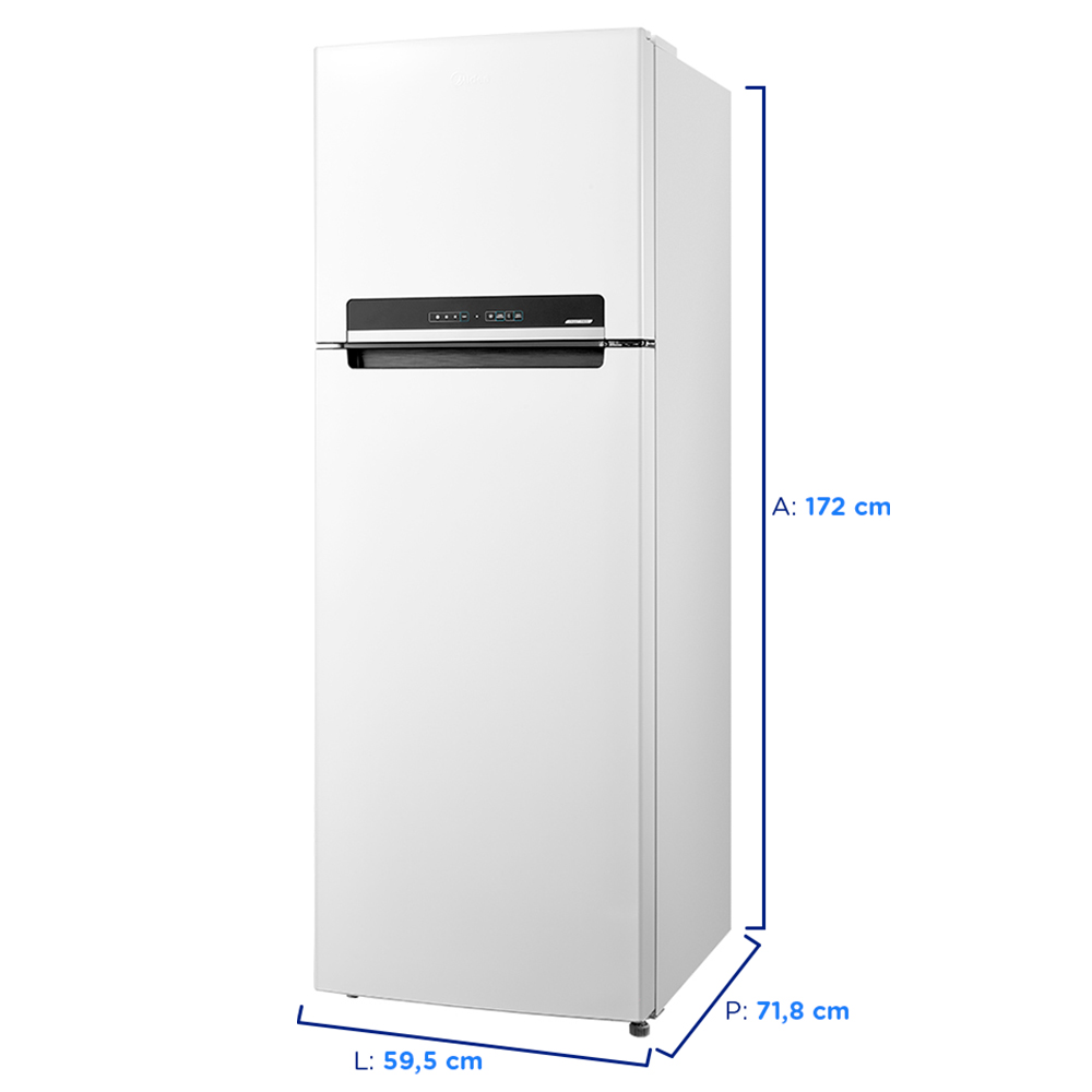 Geladeira Midea 394L Frost Free Duplex MDRT53 — foto 4