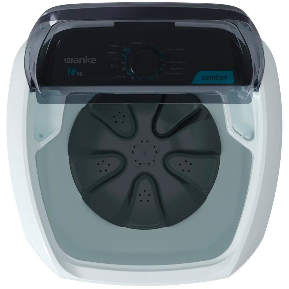 Tanquinho Wanke Comfort 10kg Semiautomático 8 Programas LWBE100T3 — foto 7