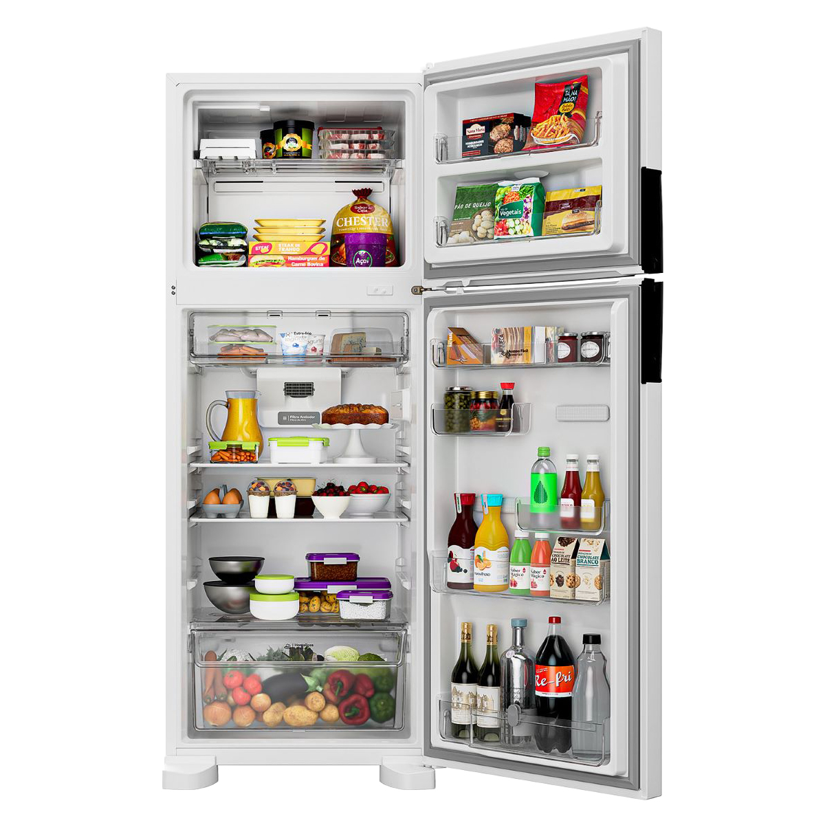 Geladeira Consul 455L Frost Free Duplex Inverter CRM53MB — foto 7