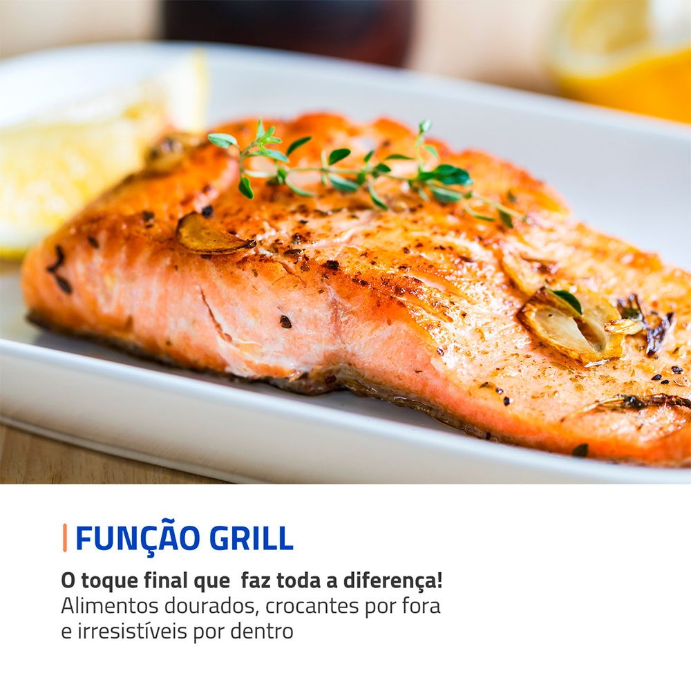 Forno Elétrico 60L Mondial Family Grill Inox Bivolt — foto 9