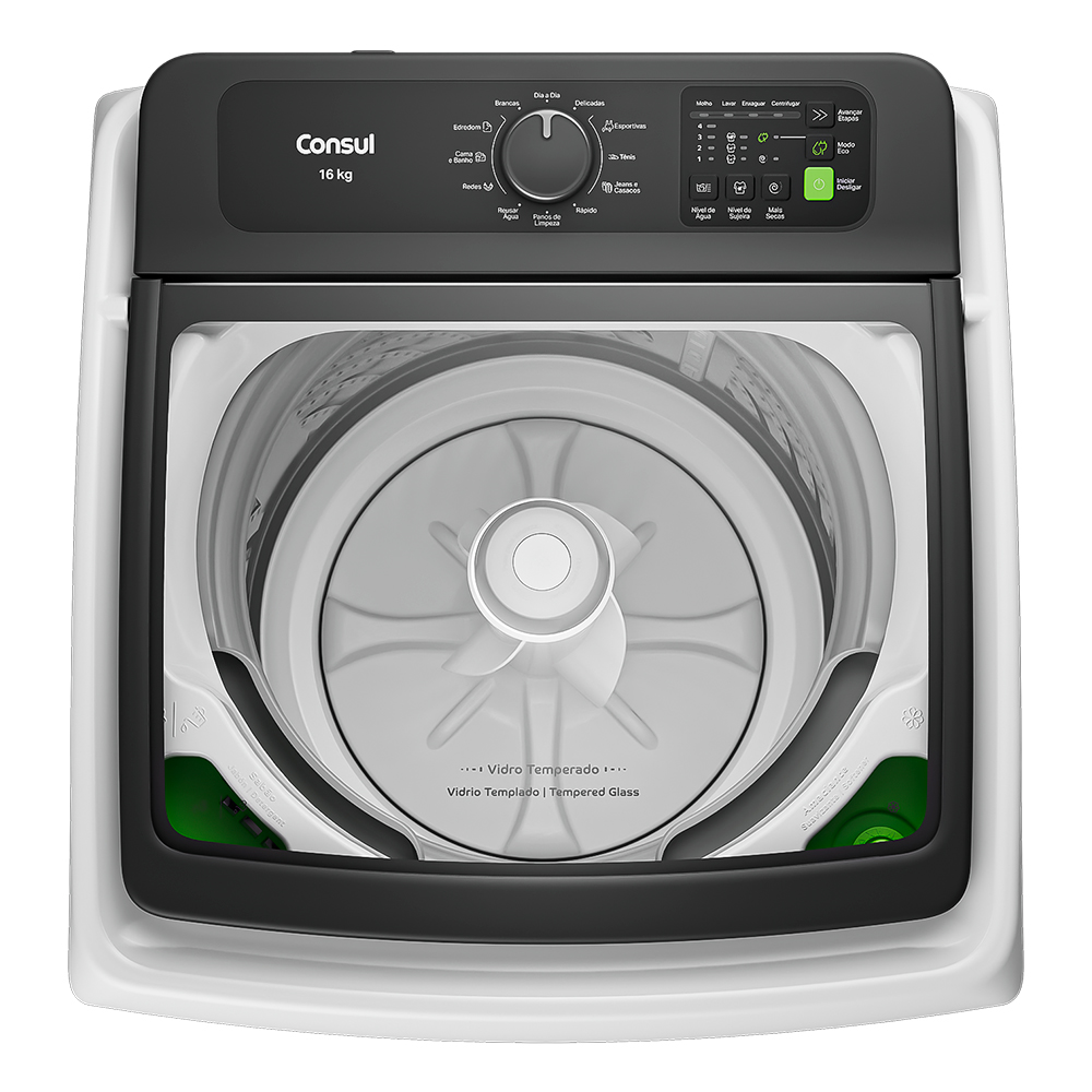 Máquina de Lavar Consul 16kg Automática CWN16AB — foto 6