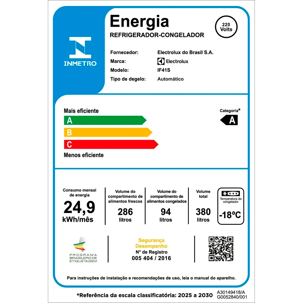 Geladeira Electrolux 380L Frost Free Duplex IF41S — foto 10