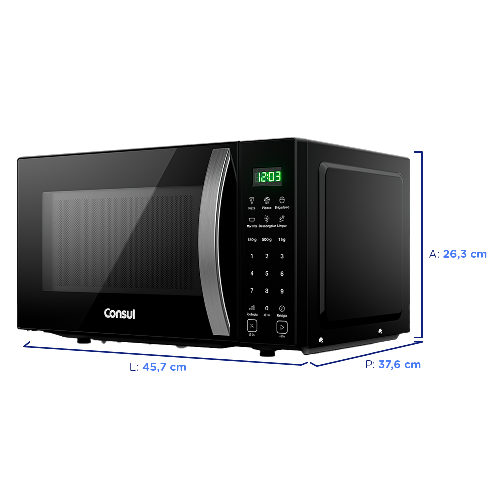 Micro-Ondas Bancada Consul 23L Função Marmita CMS23AE — foto 4