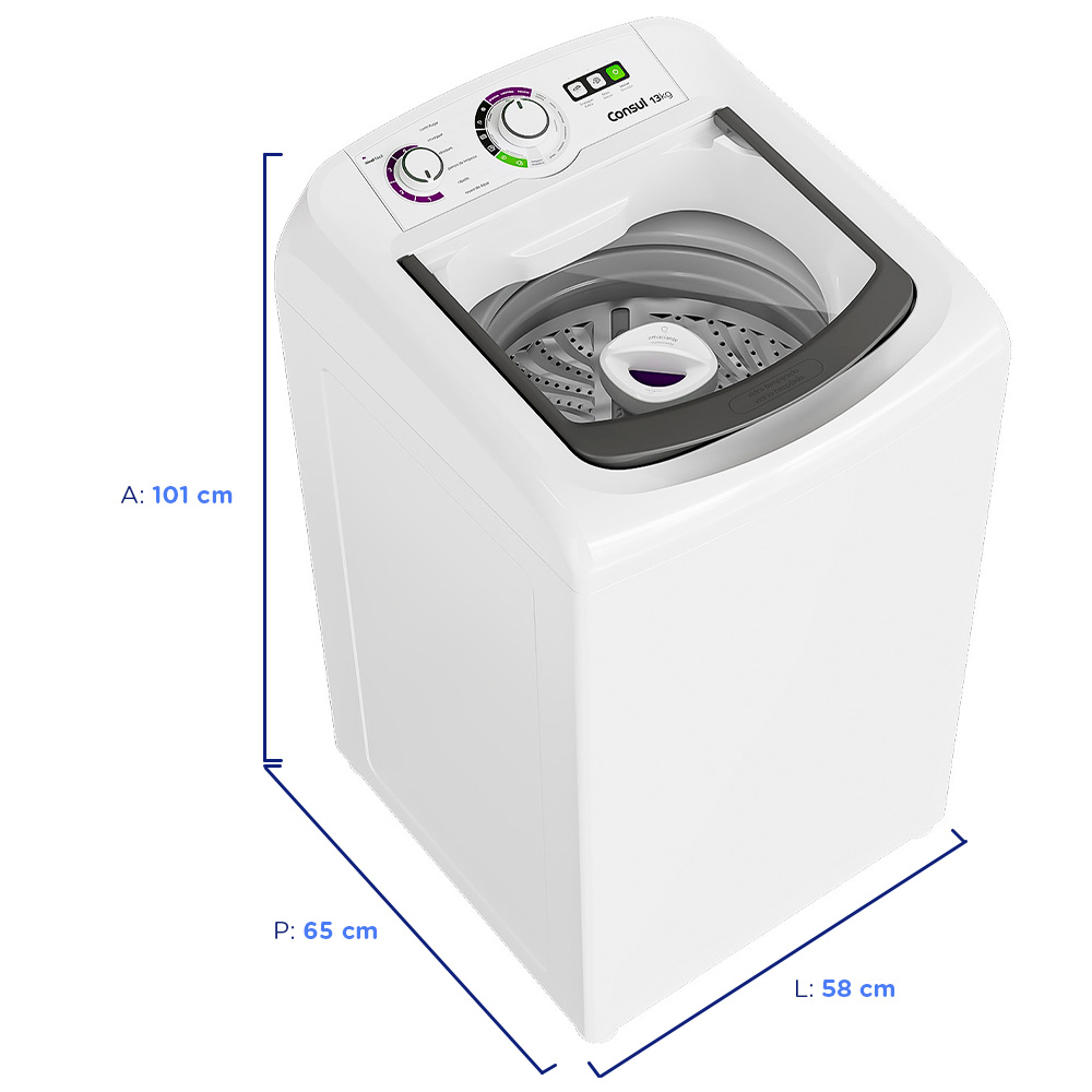Máquina de Lavar Consul 13kg Automática CWH13AB — foto 4