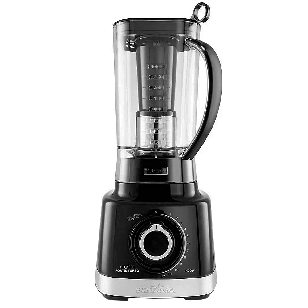 Liquidificador Britânia Fortis Turbo 2L 12 Velocidades 1400W Filtro BLQ1300