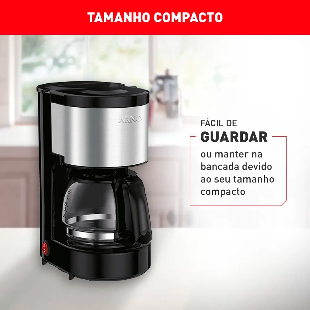 Cafeteira Elétrica Arno Filtro Perfectta CFPI 0,6L — foto 6