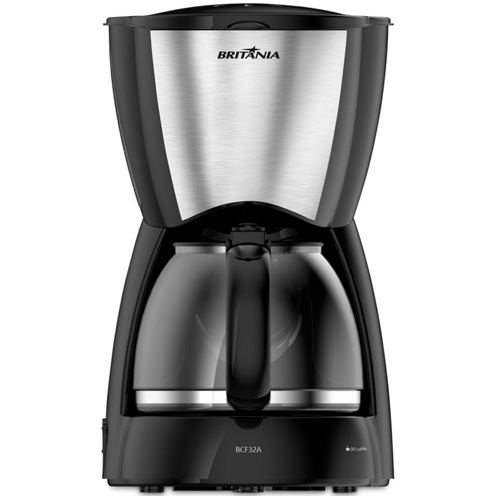 Cafeteria Elétrica Britânia BCF32A 30 Xícaras 800W