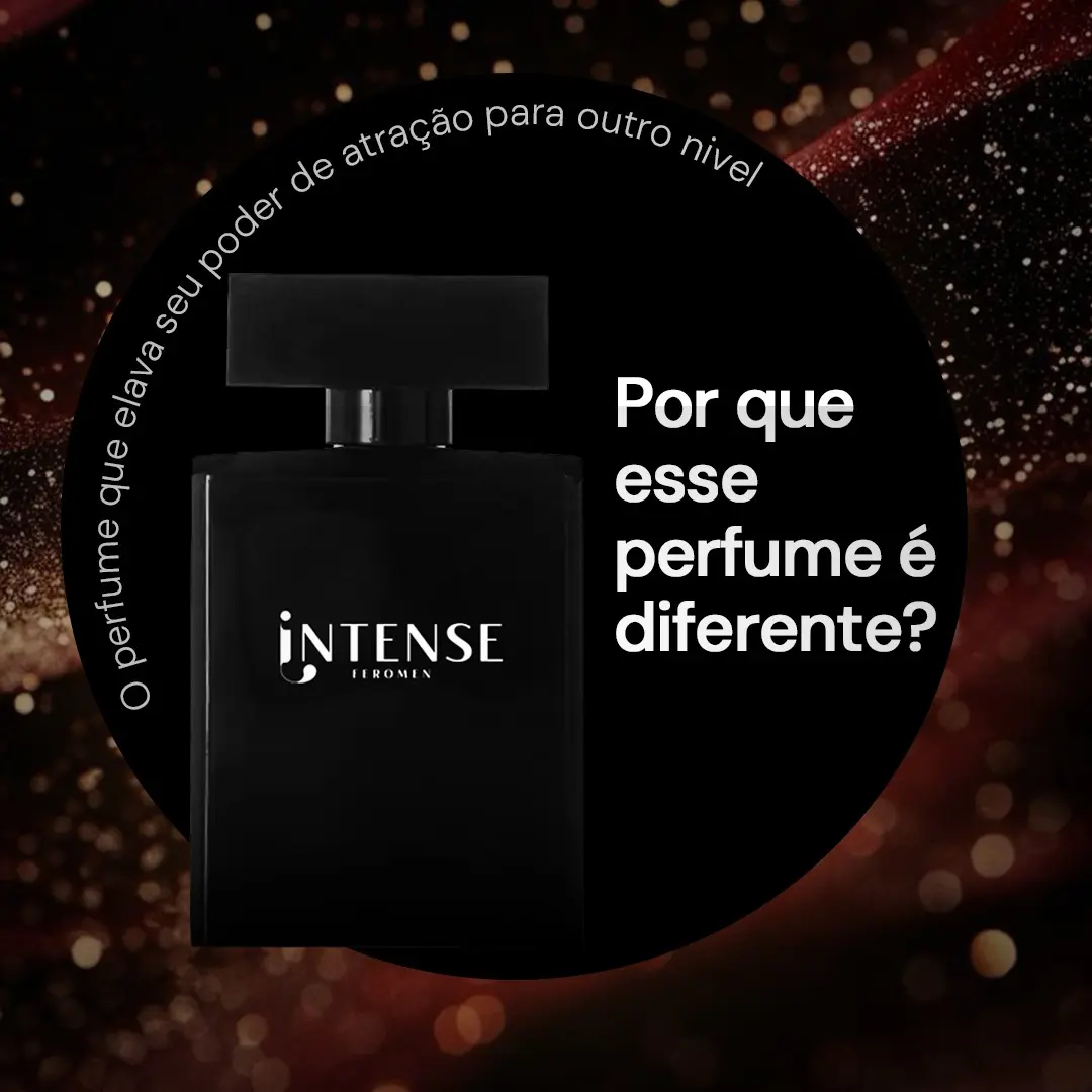 Perfume Masculino INTENSE Feromen 50ml Amadeirado Aromático Spray — foto 4