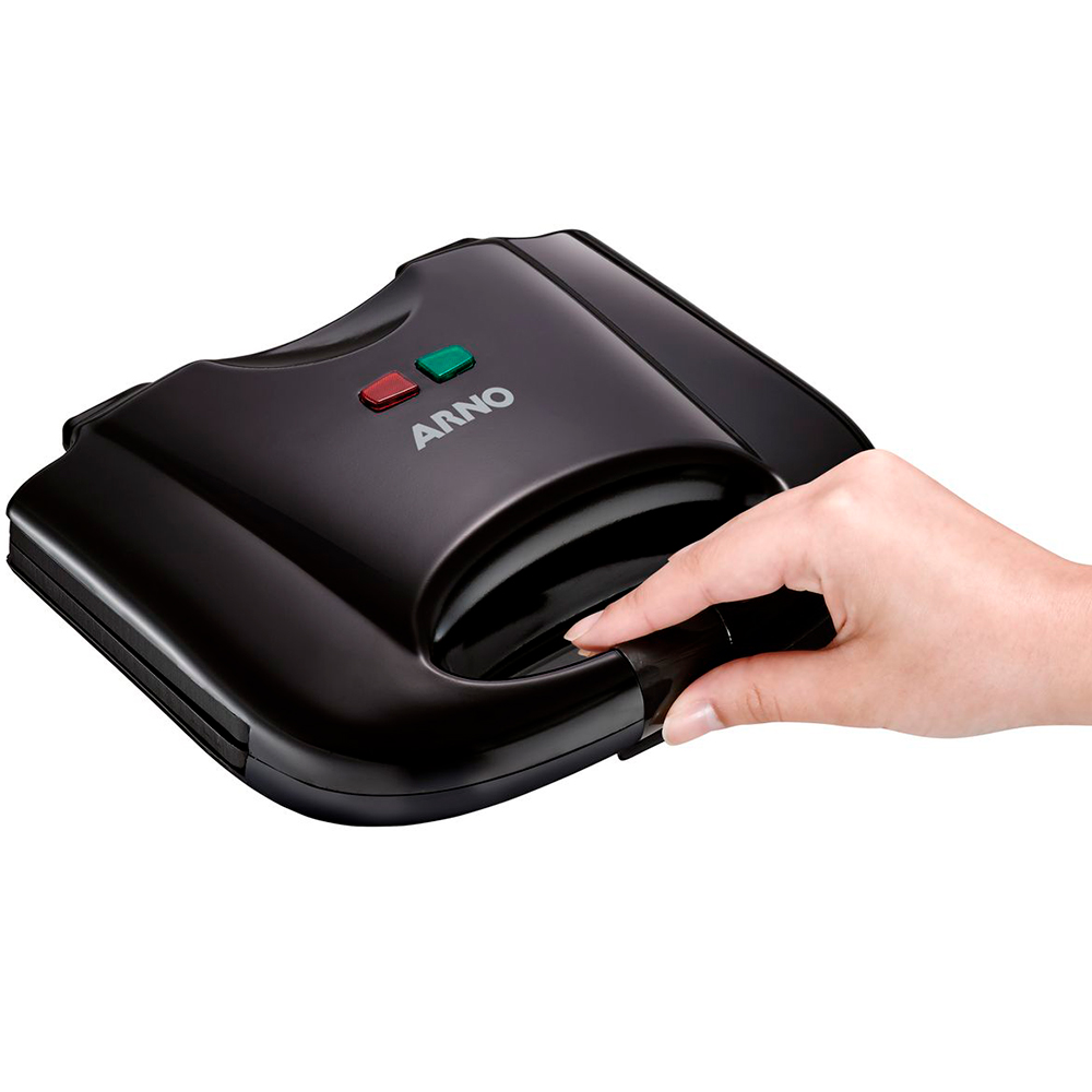 Grill Sanduicheira Arno Antiaderente Duplo Aquecimento SACB 700W — foto 6