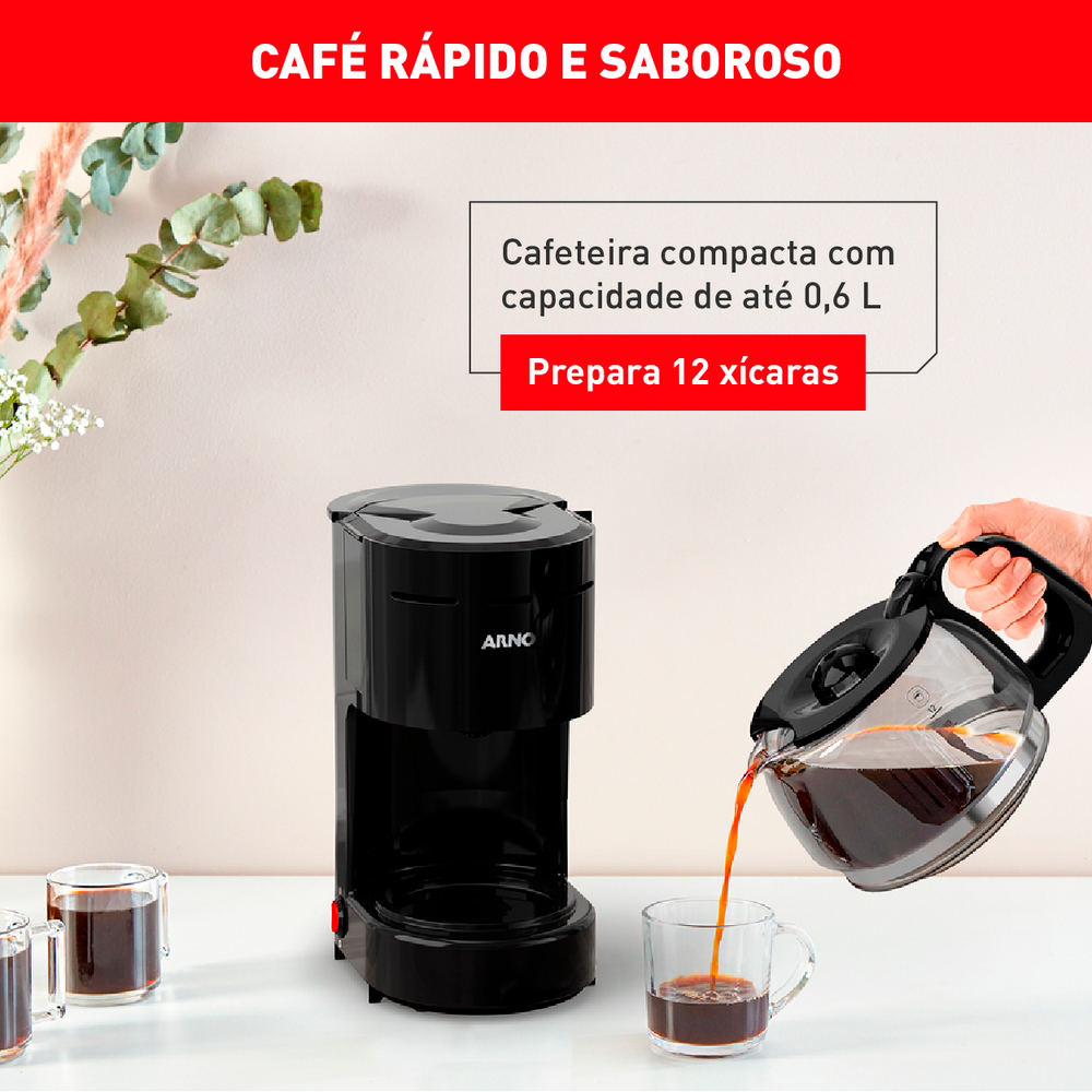 Cafeteira Elétrica Arno Classic 0,6L CFC1 — foto 7