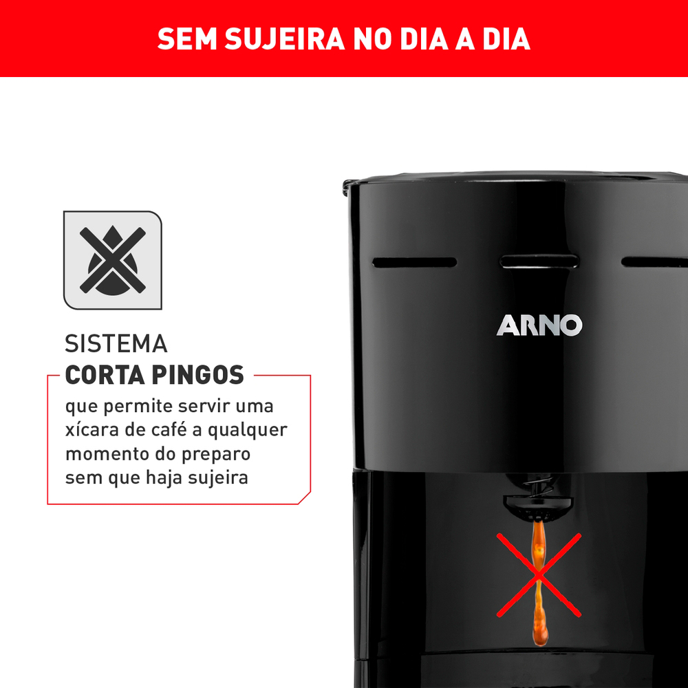 Cafeteira Elétrica Arno Classic 0,6L CFC1 — foto 8