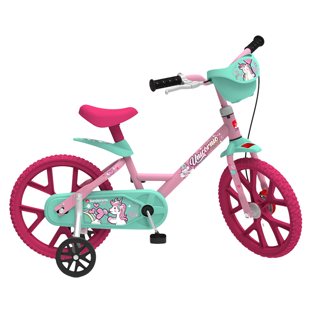 Bicicleta Infantil Aro 14 Bandeirante Freio a Tambor 1 Marcha 304