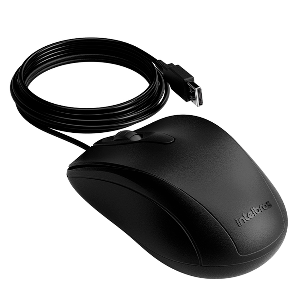 Mouse Intelbras MC120 com Fio USB 1000dpi — foto 4