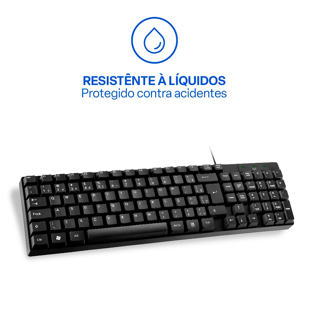 Teclado com Fio e Plug & Play TF100 Multi — foto 3