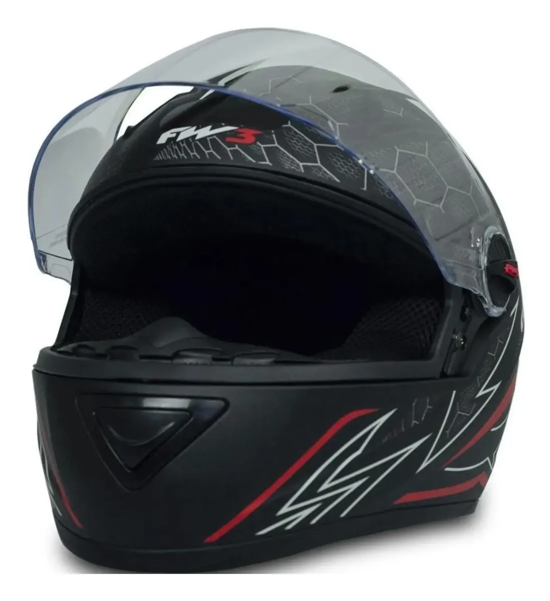 Capacete Fechado Fw3 Com Narigueira Gt Gt2 Gt5 — foto 5