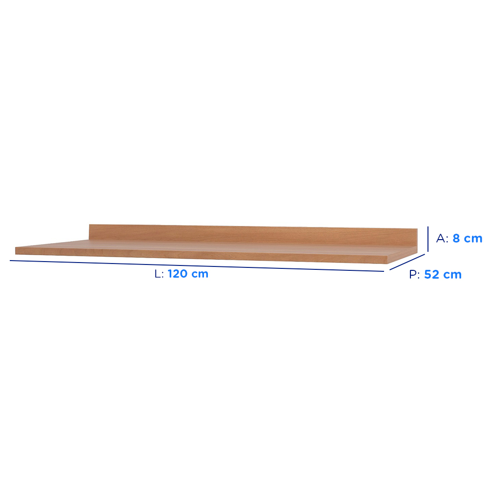 Tampo para Balcão 120cm Macadamia Telasul — foto 4