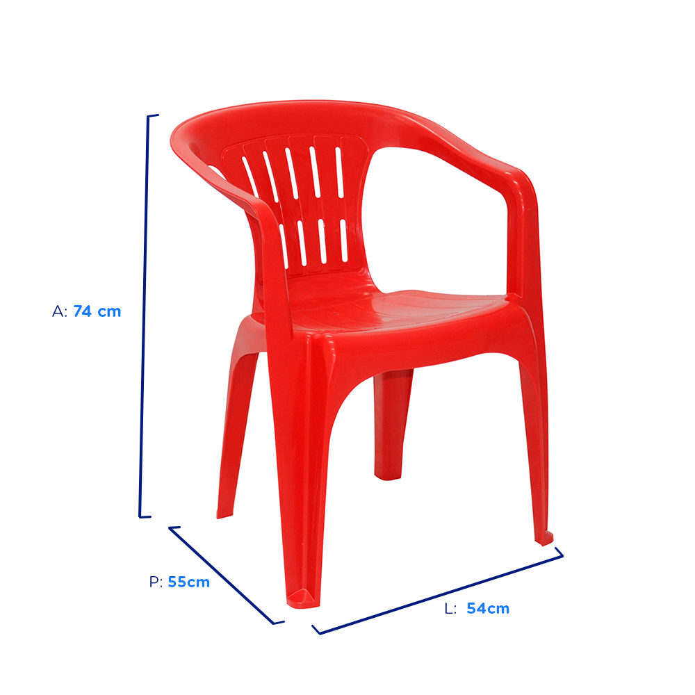 Conjunto de Mesa + 4 Cadeiras Plástico Tramontina — foto 8