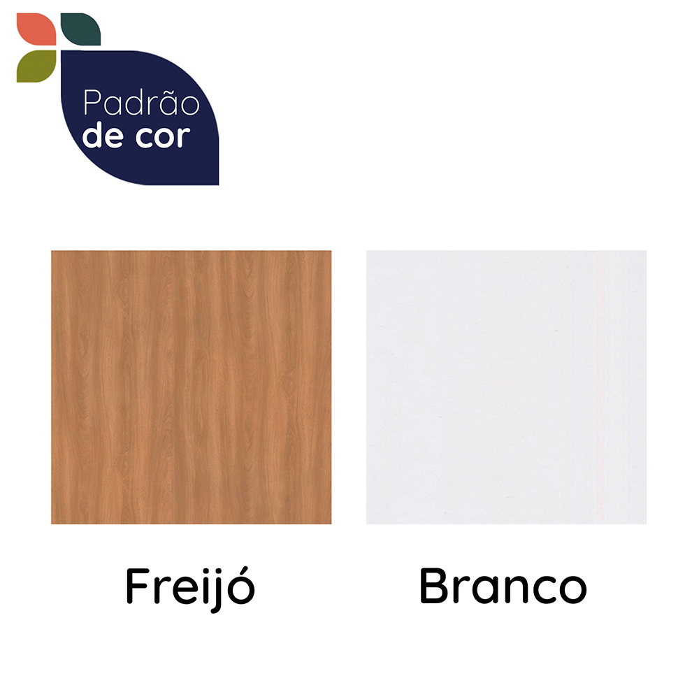 Balcão com Tampo 1 Gaveta 80cm Macadamia Telasul — foto 12