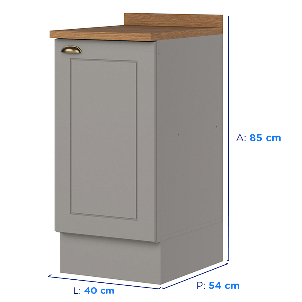Balcão em MDF 40cm Americana Henn — foto 4