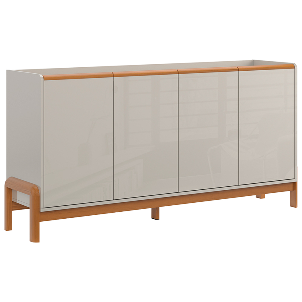 Buffet 4 Portas MDF MDP Elegance Lukaliam — foto 3