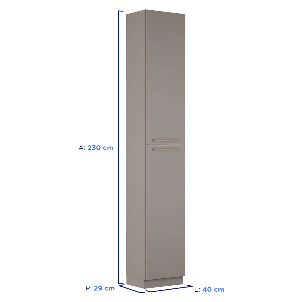 Paneleiro 2 Portas MDF 40cm Essence Itatiaia — foto 3