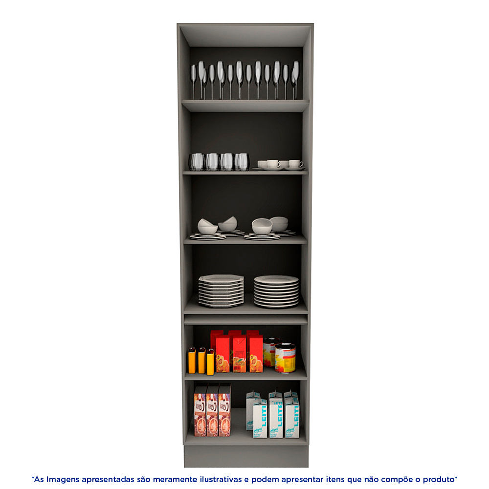Paneleiro Telasul Lumina 70cm LED 4 Portas — foto 6