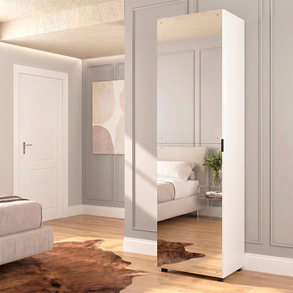 Sapateira 1 Porta com Espelho Versa Home Telasul