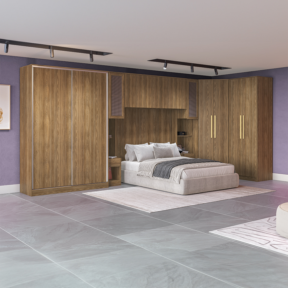 Quarto Modular Kappesberg Ágata 07 Peças
