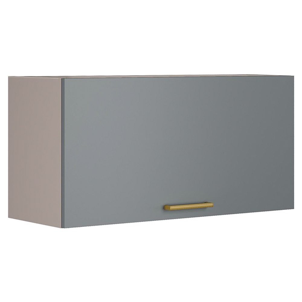 Armário Aéreo Itatiaia Essence 80cm 1 Porta MDF com Puxador de Alumínio