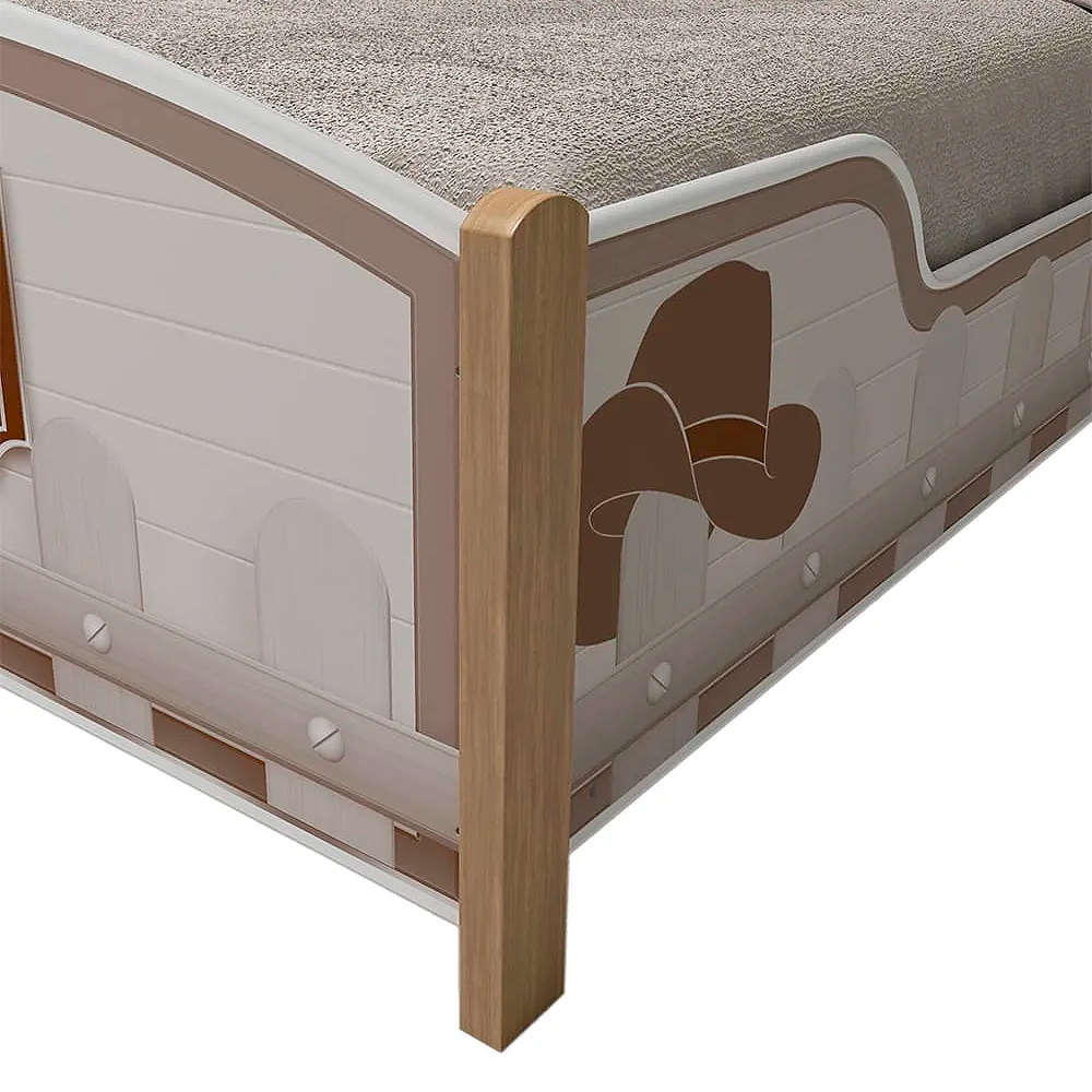 Cama Infantil Gelius Boiadeiro 90cm — foto 6