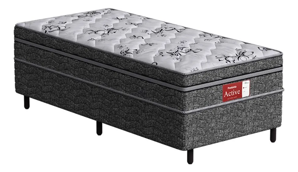 Cama Box Conjugada Probel Espuma D28 Ortopédico Solteiro — foto 3
